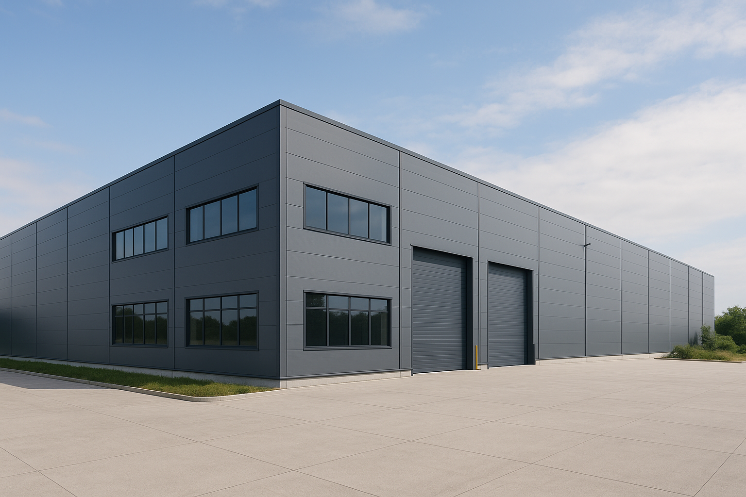 Izolacja obiektu przemysłowego